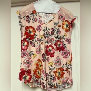 Floral Print Women's Top